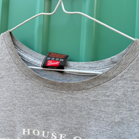 Vintage HARLEY DAVIDSON House of MILWAUKEE USA Shirt Grey Large - Picture 3 of 6